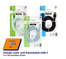 Action Sologic Lade- und Datenkabel USB-C Angebot
