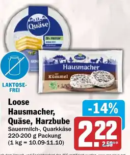 HIT Ullrich Loose Hausmacher, Quäse, Harzbube Angebot