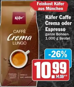 HIT Ullrich Käfer Caffè Crema oder Espresso Angebot