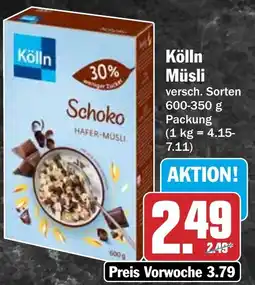 HIT Ullrich Kölln Müslischoko Hafer-Müsli Angebot