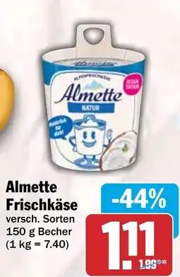 HIT Ullrich Almette Frischkäse Angebot