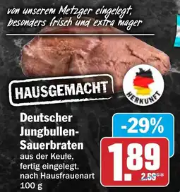 HIT Ullrich Deutscher Jungbullensauerrbraten Angebot
