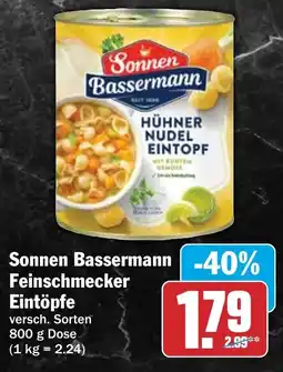 HIT Ullrich Sonnen Bassermann Feinschmecker Eintöpfe Angebot