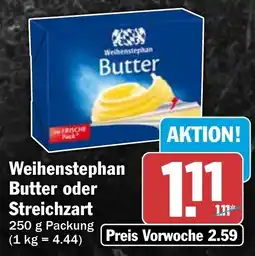 HIT Ullrich Weihenstephan Butter oder Streichzart Angebot