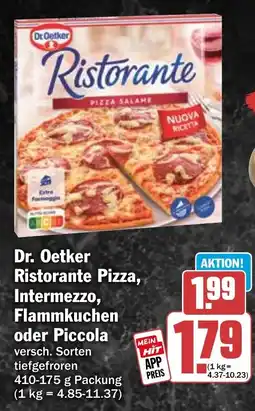 HIT Ullrich Dr. Oetker Ristorante Pizza Angebot