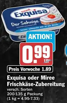 HIT Ullrich Exquisa Frischkäse-Zubereitung Angebot