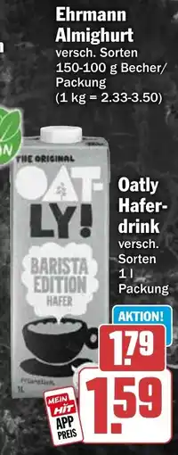 HIT Ullrich Oatly Haferdrink Angebot
