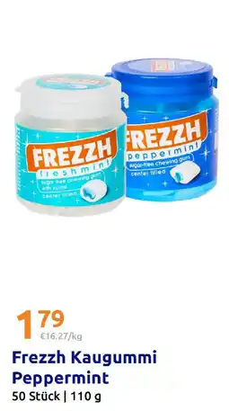 Action Frezzh Kaugummi Peppermint Angebot