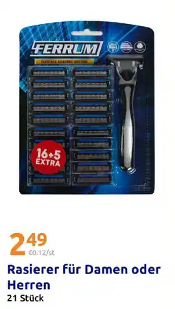 Action FERRUM Rasierer Angebot