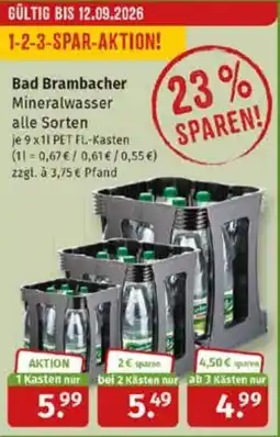 Markgrafen Bad Brambacher Mineralwasser Angebot