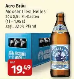Markgrafen Acro Bräu Mooser Liesl Helles Angebot