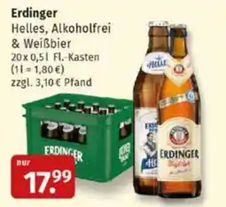 Markgrafen Erdinger Helles, Alkoholfrei & Weißbier Angebot