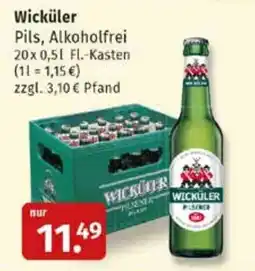 Markgrafen Wicküler Pils, Alkoholfrei Angebot