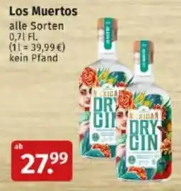 Markgrafen Los Muertos Mexican Dry Gin Angebot