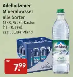 Markgrafen Adelholzener Mineralwasser Angebot