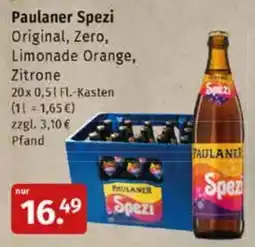 Markgrafen Paulaner Spezi Angebot