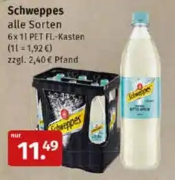 Markgrafen Schweppes alle Sorten Angebot