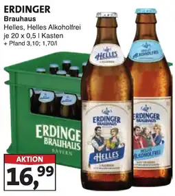 Lösch Depot ERDINGER Brauhaus Helles, Helles Alkoholfrei Angebot