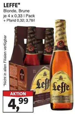 Lösch Depot LEFFE Blonde, Brune Angebot
