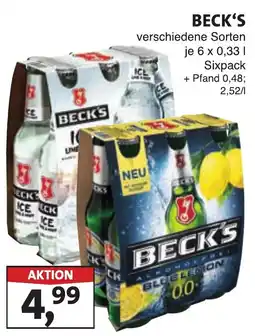 Lösch Depot BECK'S Angebot