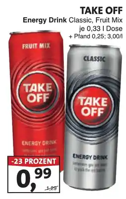 Lösch Depot TAKE OFF Energy Drink Classic, Fruit Mix Angebot