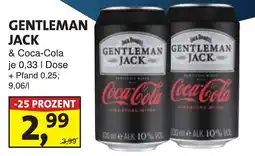 Lösch Depot GENTLEMAN JACK & Coca-Cola Angebot
