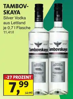 Lösch Depot Tambovskaya Silver Vodka Angebot