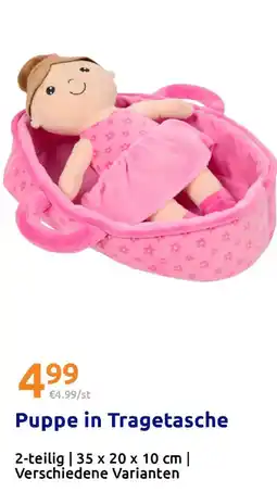 Action Puppe in Tragetasche Angebot