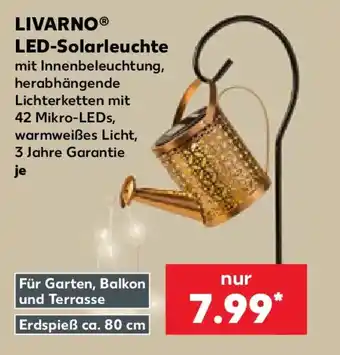 Kaufland LIVARNO LED-Solarleuchte Angebot