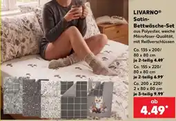 Kaufland LIVARNO Satin- Bettwäsche-Set Angebot
