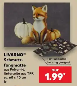 Kaufland LIVARNO Schmutzfangmatte Angebot