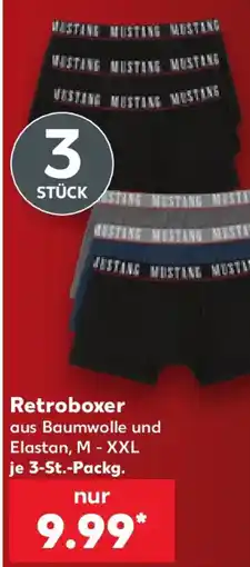 Kaufland MUSTANG Retroboxer Angebot