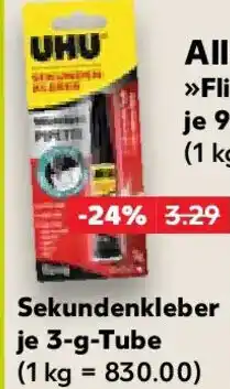 Kaufland UHU Sekundenkleber Angebot