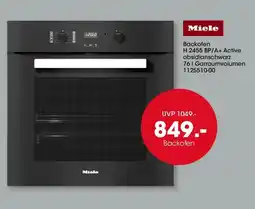 Möbel Martin Miele Backofen H 2455 BP/A+ Active obsidianschwarz Angebot