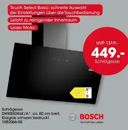 Möbel Martin BOSCH Schrägesse DWK85DK6K/A Angebot