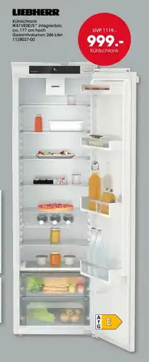 Möbel Martin LIEBHERR Kühlschrank IK51 VE00/E Angebot