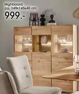Möbel Martin Highbord Angebot
