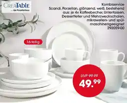 Möbel Martin CREATABLE Kombiservice Angebot