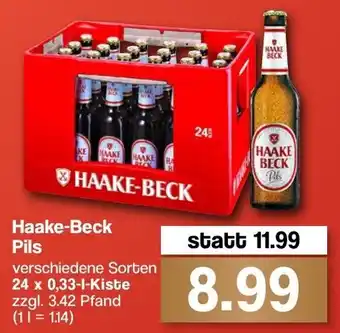 Famila Nord West Haake-Beck Pils 24x 0,33 l- Kiste Angebot