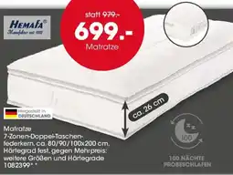 Möbel Martin Hemafa Matratze Angebot