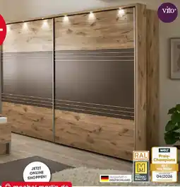 Möbel Martin vito Schwebetürenschrank Angebot