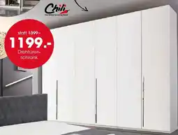 Möbel Martin Chili Drehtürenschrank Angebot