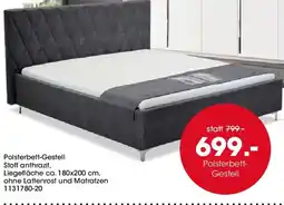 Möbel Martin Polsterbett- Gestell Angebot