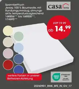 Möbel Martin casa Nova Spannbetttuch Angebot