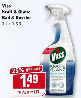 REWE Kaufpark Viss Kraft & Glanz Bad & Dusche 750ml Angebot