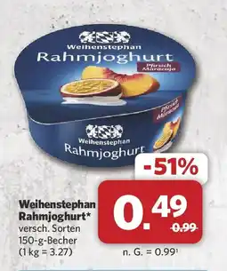 Combi Weihenstephan Rahmjoghurt Angebot