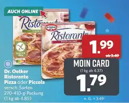 Combi Dr. Oetker Ristorante Pizza oder Piccola Angebot