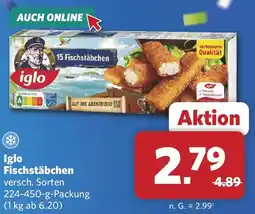 Combi Iglo Fischstäbchen Angebot