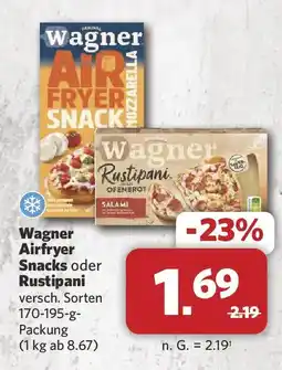 Combi Wagner Airfryer Snacks oder Rustipani Angebot