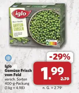 Combi Iglo Gemüse Frisch vom Feld Angebot
